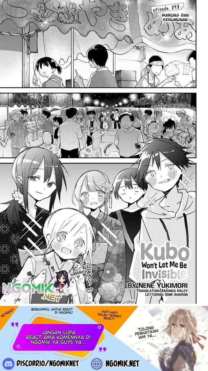 Kubo-san wa Boku (Mobu) wo Yurusanai Chapter 98 Gambar 2